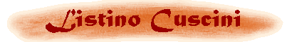 Listino Cuscini