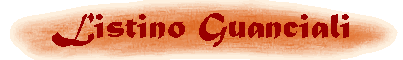 Listino Guanciali